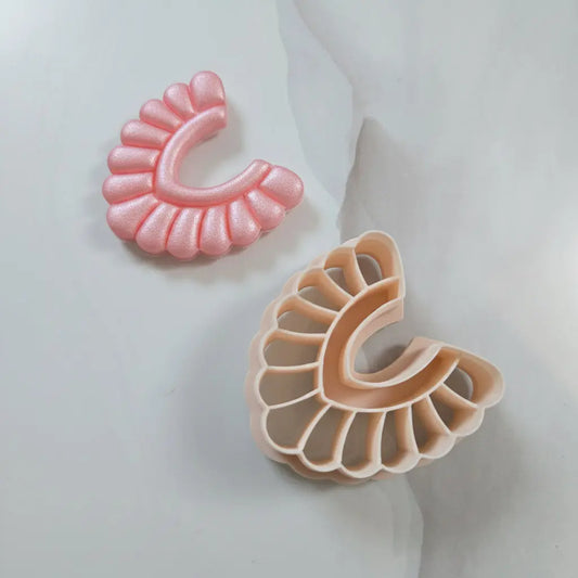 Emporte-pièce éventail floral 20 à 45 mm Joli'Clay