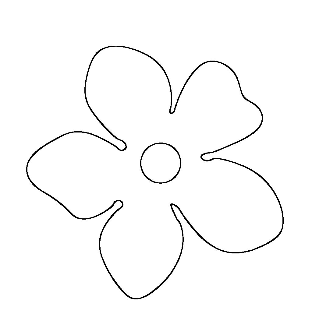 Lot de 2 Emporte-pièces fleur 5 pétales rond découpé et son miroir