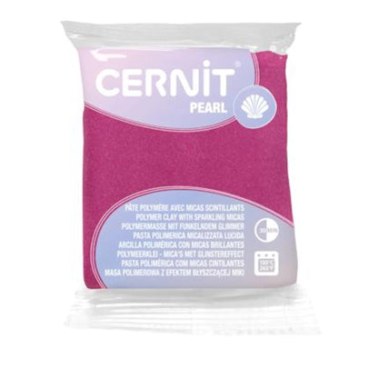 Cernit Pearl Magenta – Pâte polymère nacrée 56 g