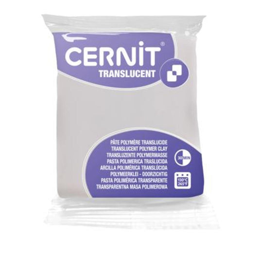 Cernit Translucent Blanc – Pâte polymère translucide 56 g