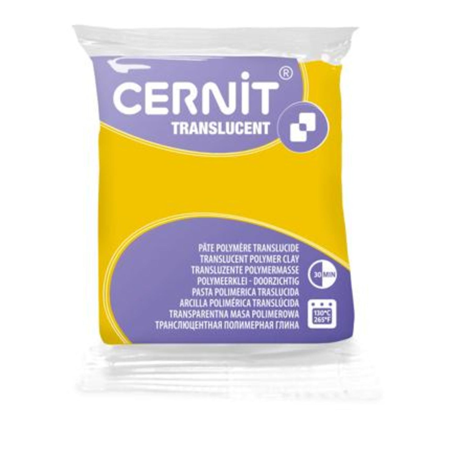 Cernit Translucent Maïs – Pâte polymère translucide 56 g