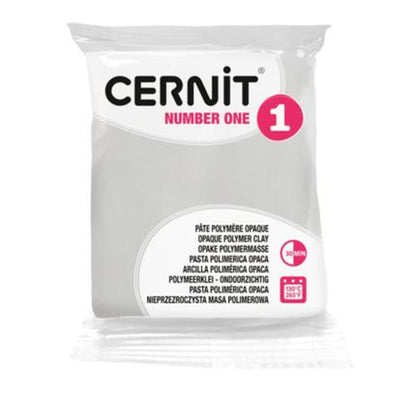 Cernit Number One Blanc opaque – Pâte polymère 56 g