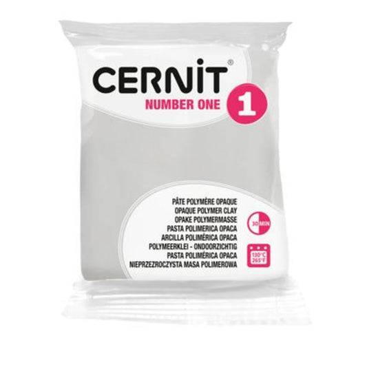 Cernit Number One Blanc opaque – Pâte polymère 56 g