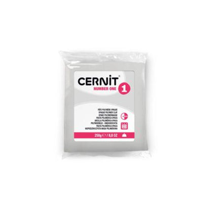 Cernit Number One Blanc opaque 250 g – Pâte polymère grand format