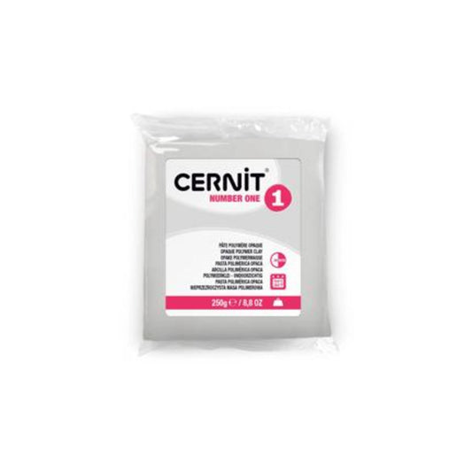 Cernit Number One Blanc opaque 250 g – Pâte polymère grand format