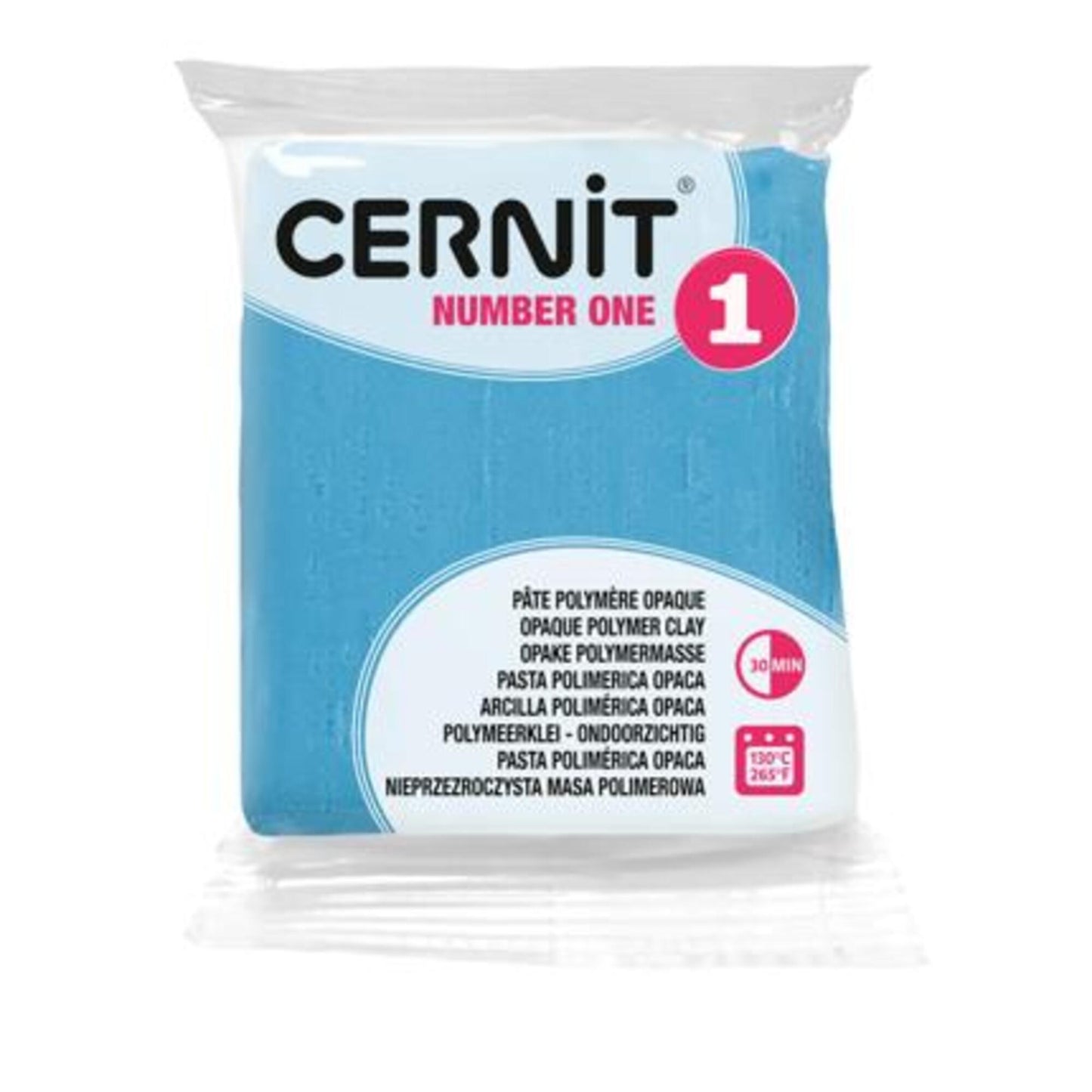 Cernit Number One Bleu ciel – Pâte polymère 56 g