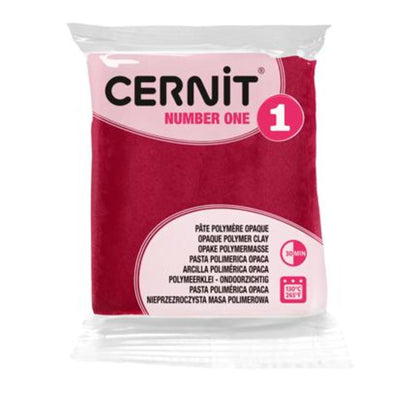 Cernit Number One Bordeaux – Pâte polymère 56 g