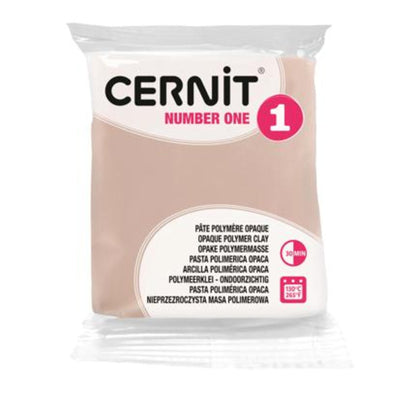 Cernit Number One Rose beige – Pâte polymère 56 g