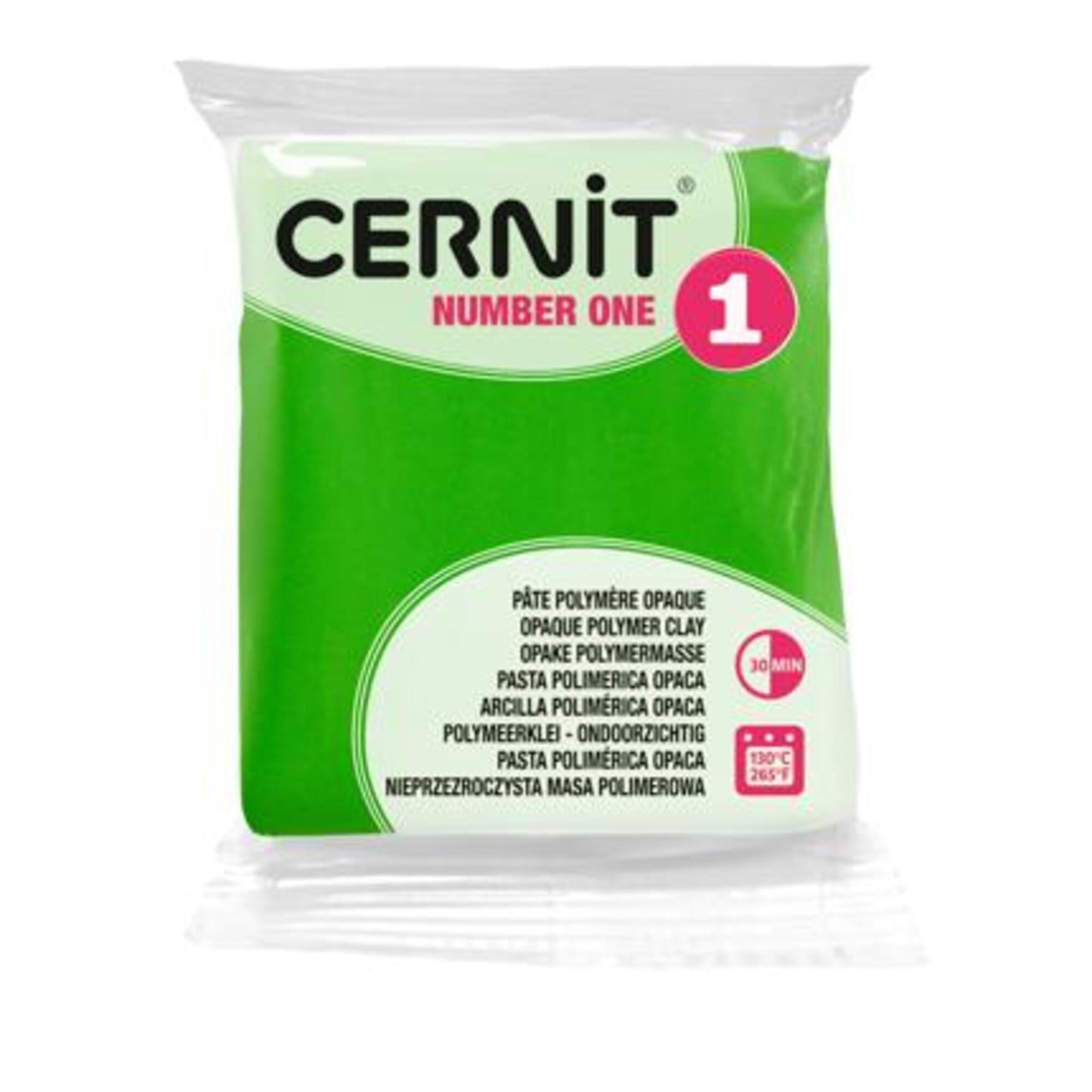 Cernit Number One Vert clair – Pâte polymère 56 g