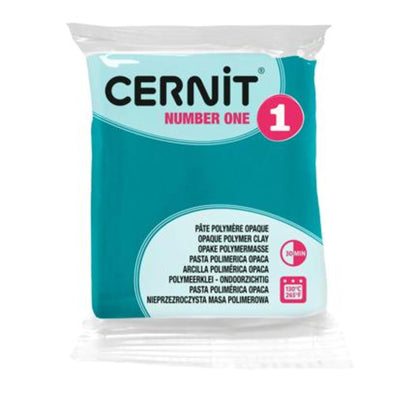 Cernit Number One Vert émeraude – Pâte polymère 56 g