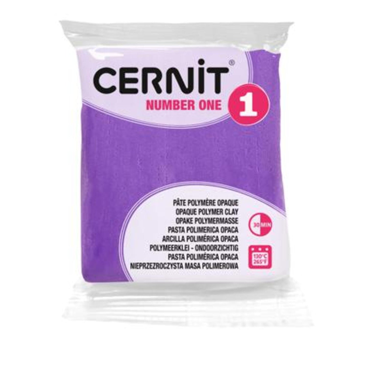 Cernit Number One Violet – Pâte polymère 56 g