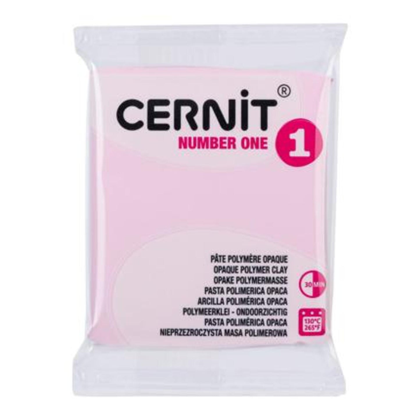 Cernit Number One Rose Flamingo – Pâte polymère 56 g