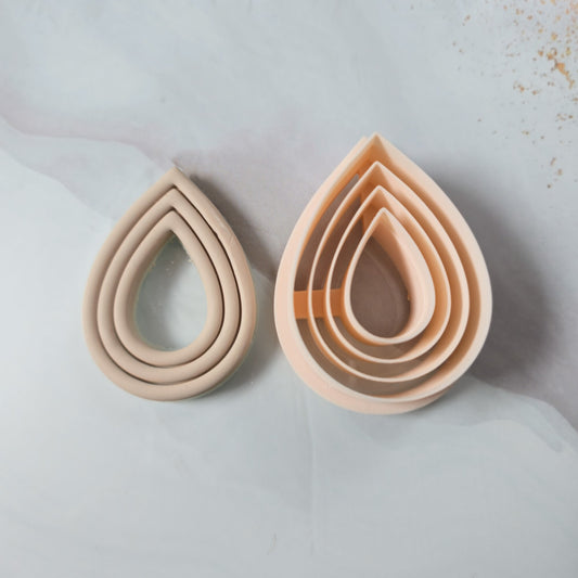 Emporte-pièce goutte détaillée 35 à 50mm