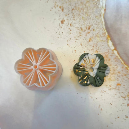 Emporte-pièce fleur rayonnante – 25 à 35 mm Joli'Clay