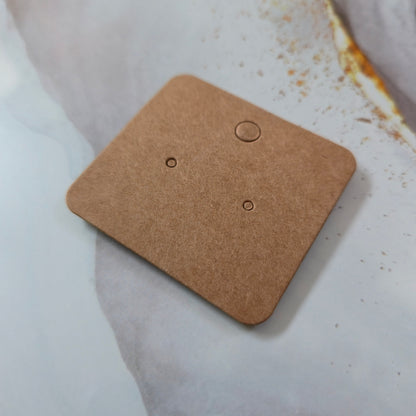 Cartes présentoirs pour boucles d'oreilles – 4.5x5 cm