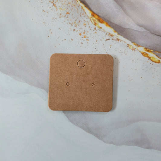 Cartes présentoirs pour boucles d'oreilles – 4.5x5 cm