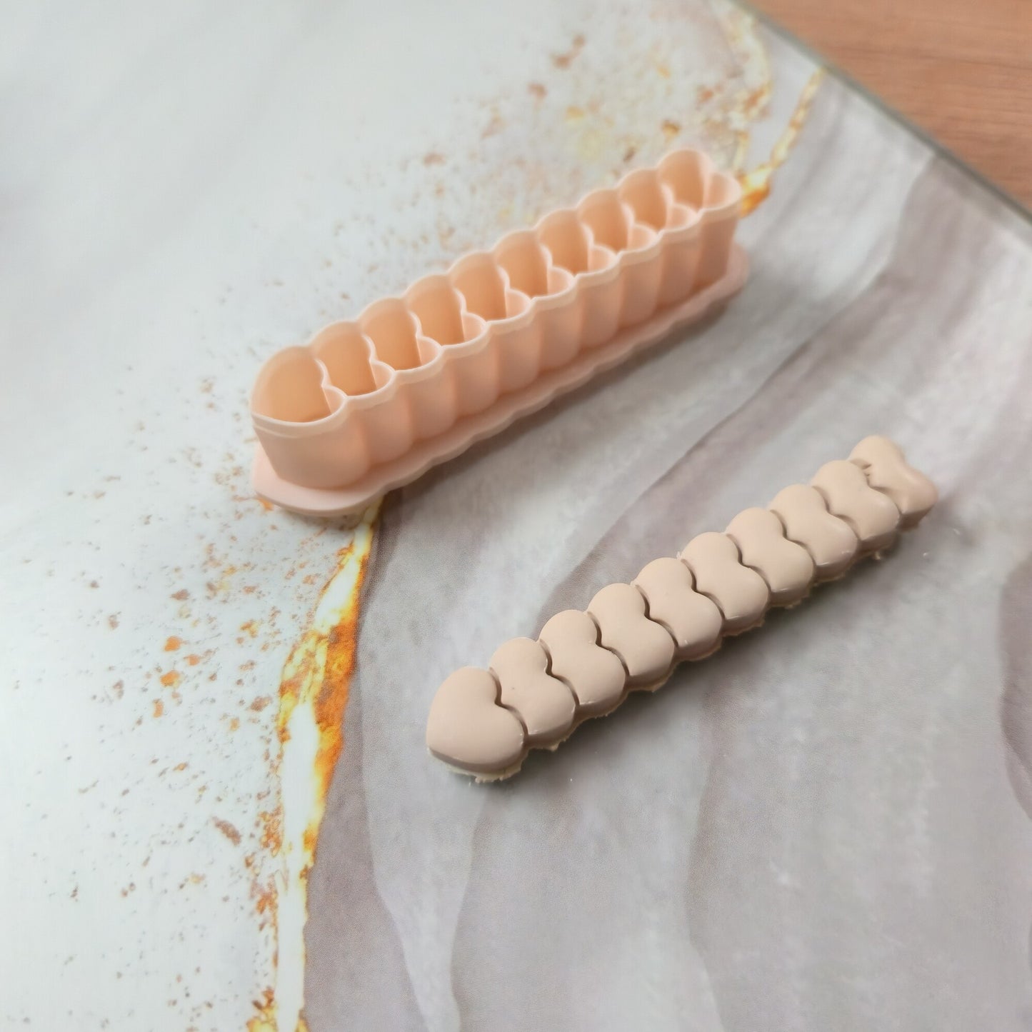 Emporte-pièce suite de 10 cœurs pour créoles