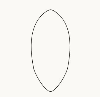 Emporte-pièce planche de surf 7x2.5cm